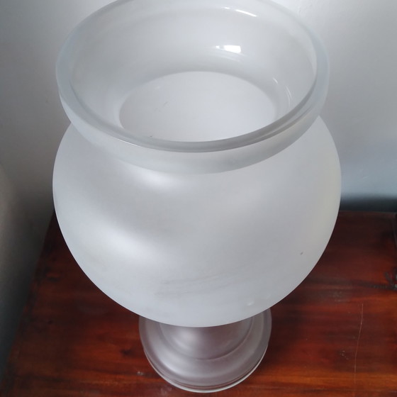 Image 1 of Dressoir glaslamp vintage