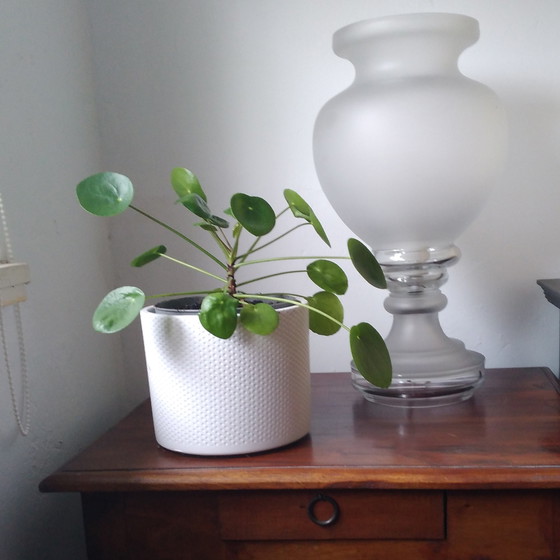 Image 1 of Dressoir glaslamp vintage