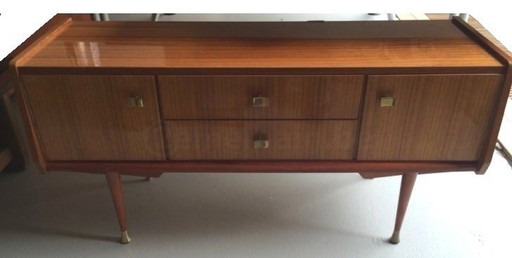 Vintage Kleine Dressoir / Opbergkast 50S 