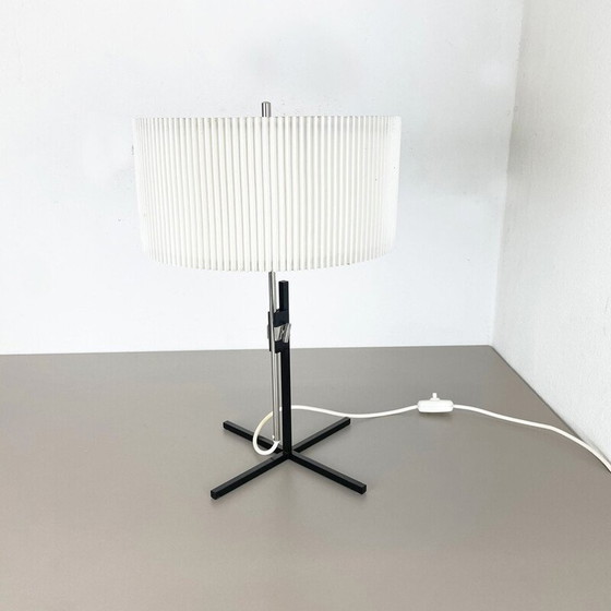 Image 1 of Vintage metalen tafellamp voor Kaiser Leuchten, Duitsland 1960