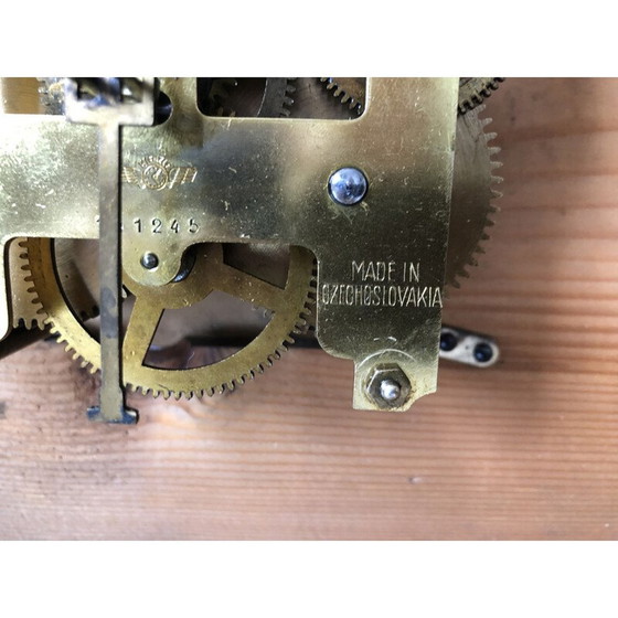 Image 1 of Vintage wandklok van Kienzle, Tsjecho-Slowakije