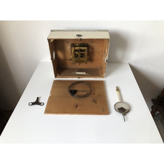 Image 1 of Vintage wandklok van Kienzle, Tsjecho-Slowakije