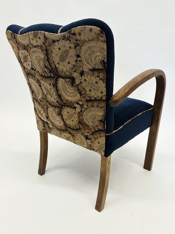 Image 1 of 2x Art deco fauteuil van J. Halabala