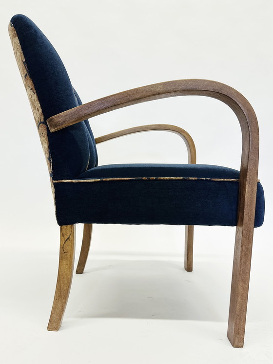 Image 1 of 2x Art deco fauteuil van J. Halabala