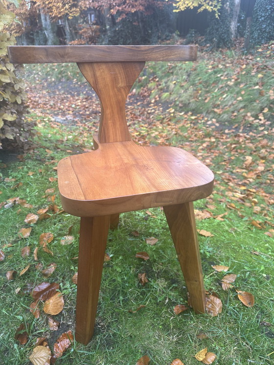 Image 1 of Brutalist Vanity Dressing Stool