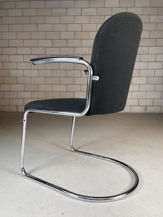 Image 1 of gebr van der stroom dutch originals model gispen 413 fauteuil