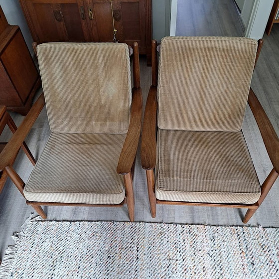 Image 1 of 2x Vintage Fauteuils