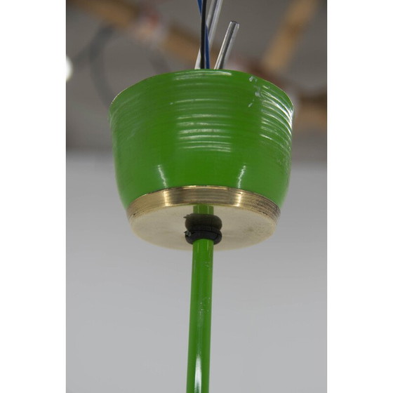 Image 1 of Vintage metalen hanglamp van Ludib Bratislava, Tsjecho-Slowakije 1960