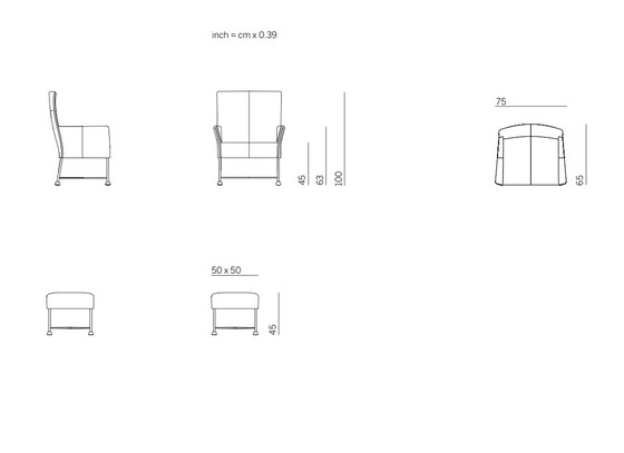 Image 1 of 2x Montis Charly fauteuil