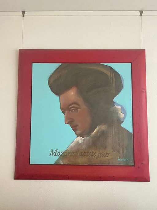 Peter Donkersloot schilderij - Mozart