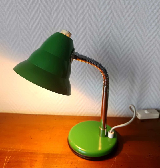 Image 1 of Lamp Cocotte Vintage Groen 1950