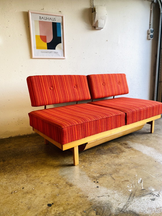 Image 1 of Vintage slaapbank van Walter Knoll