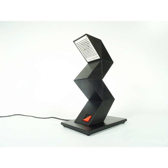 Image 1 of Vintage ZigZag lamp door Shui L.D.Chan voor Massive-Elite, België 1984