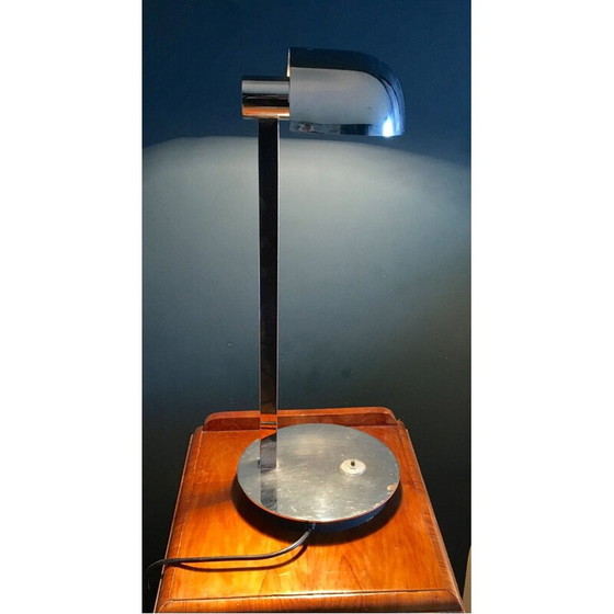 Image 1 of Vintage Zwitserse lamp in chroom