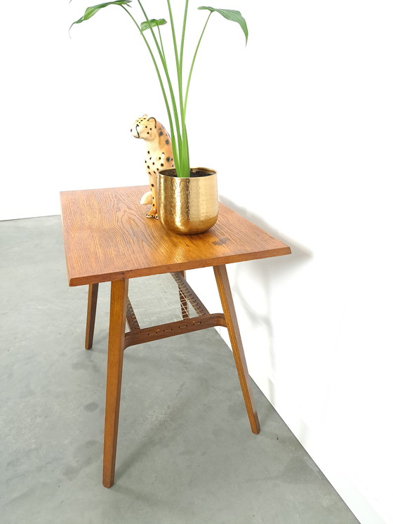 Image 1 of Design tafel Drevopodnik met kunststof net