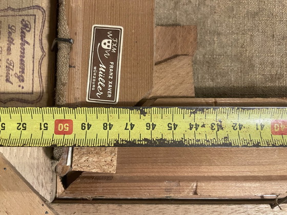 Image 1 of Willy Tiedjen Olieschilderij Eenden