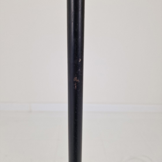 Image 1 of Staande lamp met marmeren voet en opaline glas, Italië 1960'S