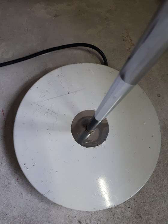 Image 1 of Vintage witte bollen vloerlamp