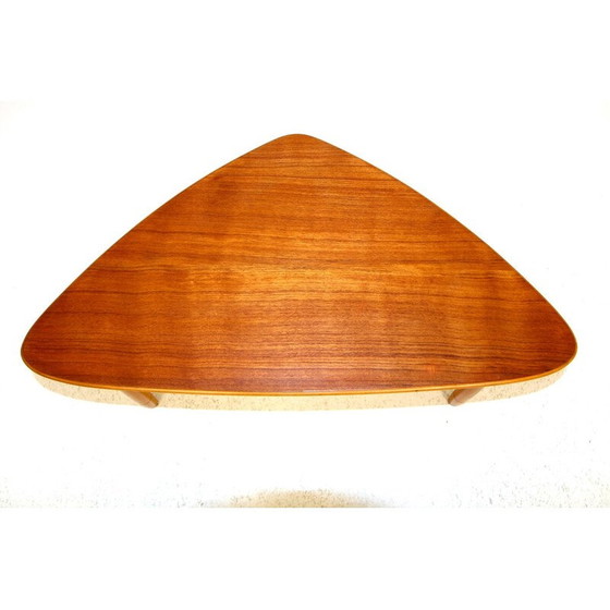 Image 1 of Vintage salontafel van teak en beukenhout, Zweden 1950