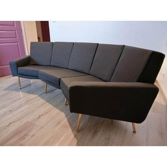 Image 1 of Vintage "Panoramic" sofa van Pierre Guariche voor Airborne, 1954