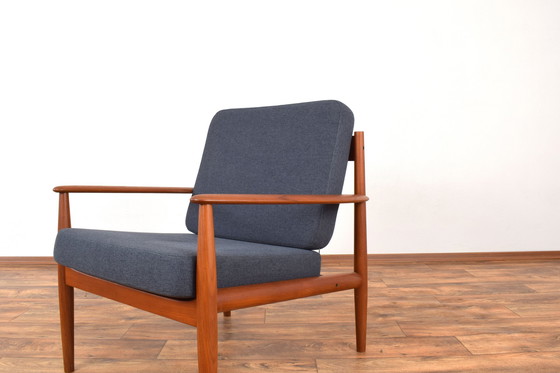 Image 1 of Mid Century Deense Teakhouten Loungestoel Door Grete Jalk Dla France & Søn, 1960S.