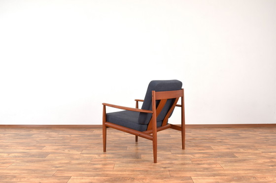 Image 1 of Mid Century Deense Teakhouten Loungestoel Door Grete Jalk Dla France & Søn, 1960S.