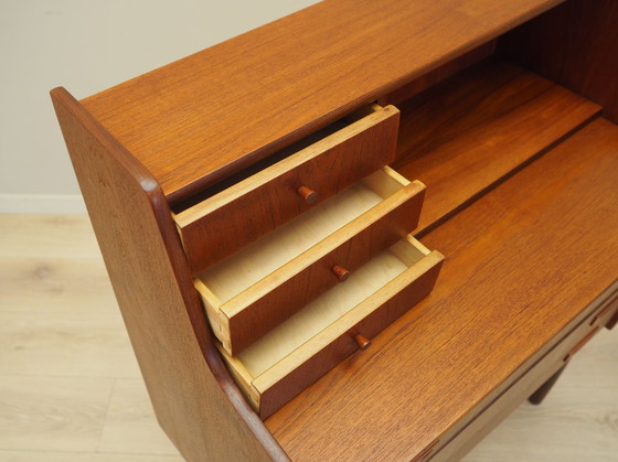 Image 1 of Teakhouten secretaire, Deens ontwerp, 1970S, Productie: Denemarken