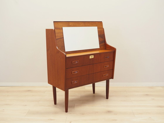 Image 1 of Teakhouten secretaire, Deens ontwerp, 1970S, Productie: Denemarken