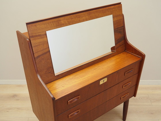 Image 1 of Teakhouten secretaire, Deens ontwerp, 1970S, Productie: Denemarken