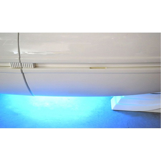 Image 1 of Vintage lichtgevende kaptafel met spiegel van Fonte del Mobile 1970