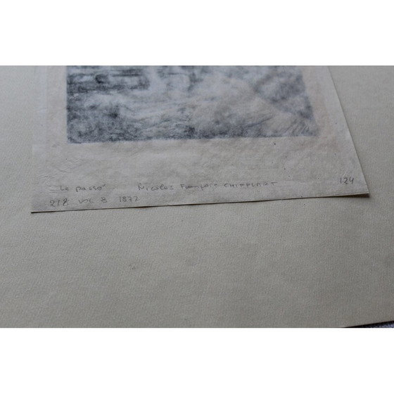 Image 1 of Oude papiergravure, Japan