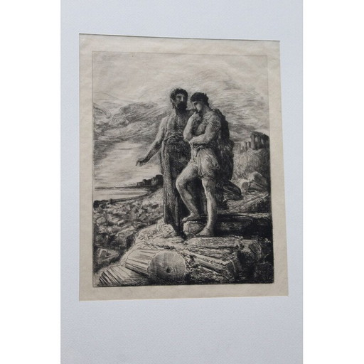 Oude papiergravure, Japan