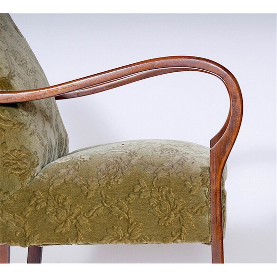 Image 1 of Vintage fauteuil, Tsjecho-Slowakije, jaren 1950