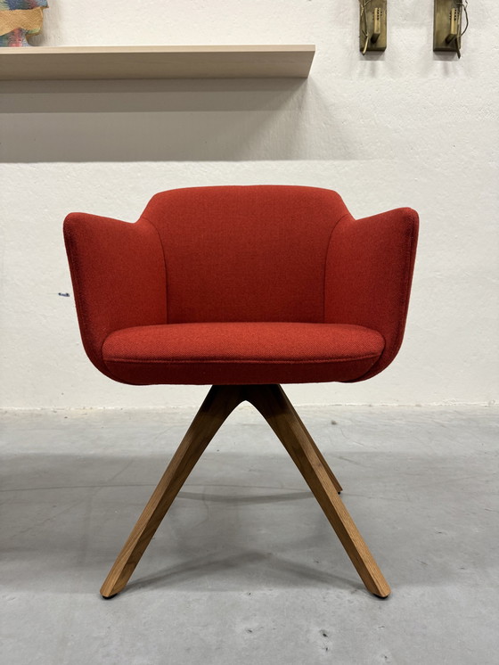 Image 1 of 2 Rolf Benz 640 Eetkamerstoelen Stof