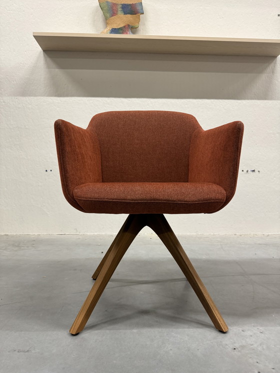 Image 1 of 2 Rolf Benz 640 Eetkamerstoelen Stof