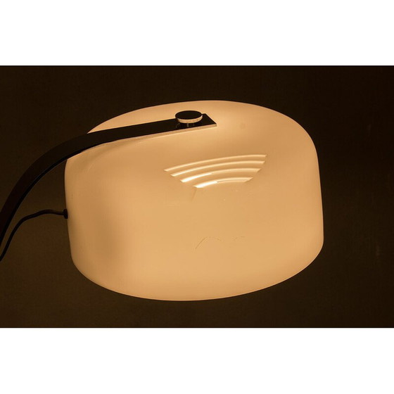 Image 1 of Vintage Tropic bureaulamp in chroomstaal en wit acryl voor Raak, Nederland 1970