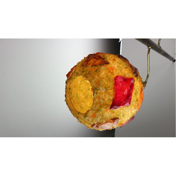 Image 1 of Vintage veelkleurige vloerlamp