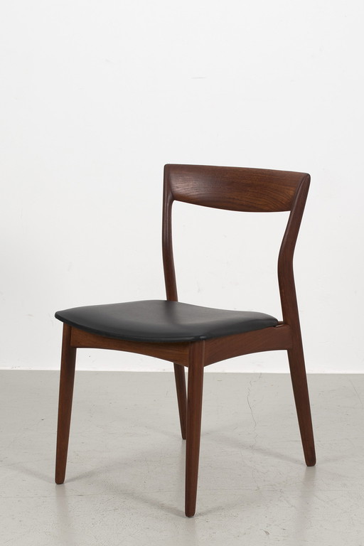 4x vintage eetkamerstoelen art. 65453