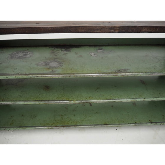 Image 1 of Vintage industriële lage planken, 1960