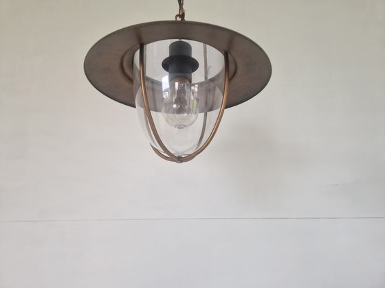 Image 1 of Een Paar Kooilampen Maritiem Massive Vintage