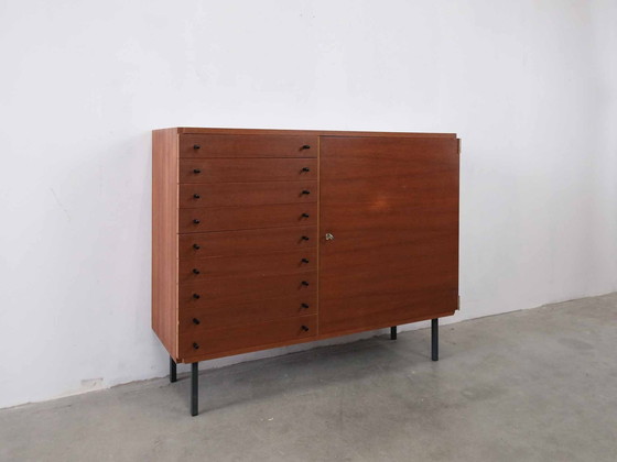 Image 1 of Vintage Hoge Kast Dressoir Teak Deens Rego