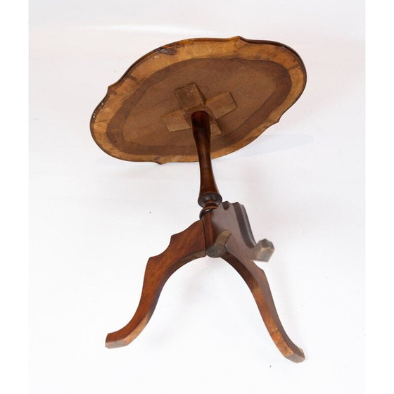 Image 1 of Vintage bijzettafel van mahonie uit de jaren 1940