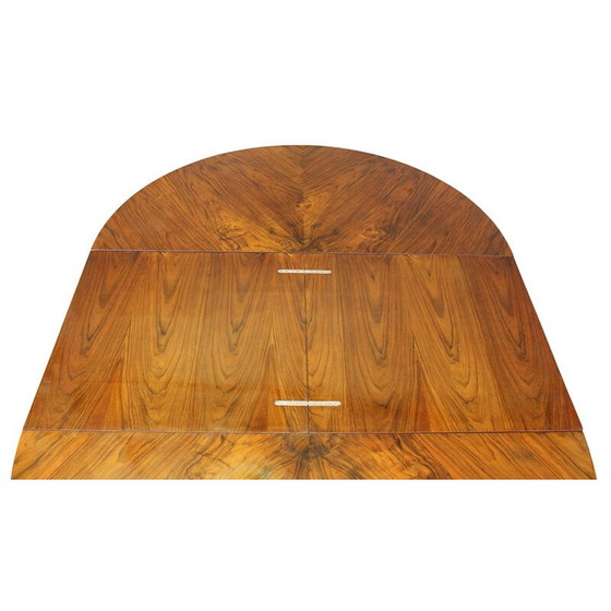 Image 1 of Vintage modernistische uitschuifbare eettafel, jaren 1930