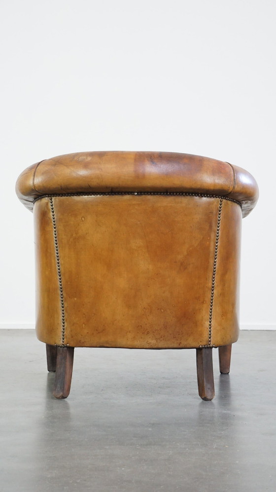 Image 1 of Vintage Schapenleren Clubfauteuil