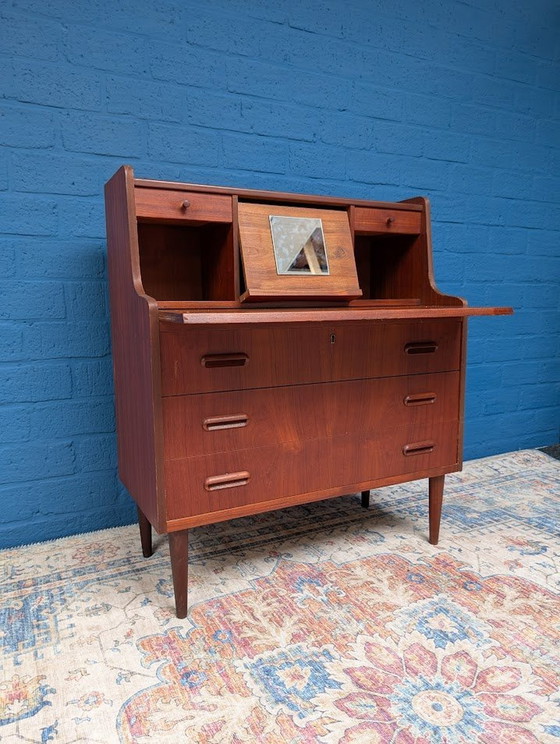 Image 1 of Vintage Secretaire Uit De Jaren '60, Deens Design