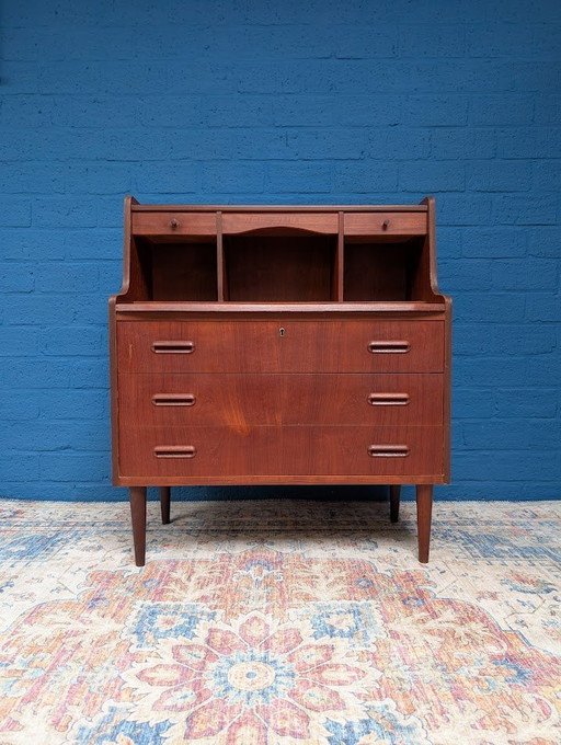 Vintage Secretaire Uit De Jaren '60, Deens Design