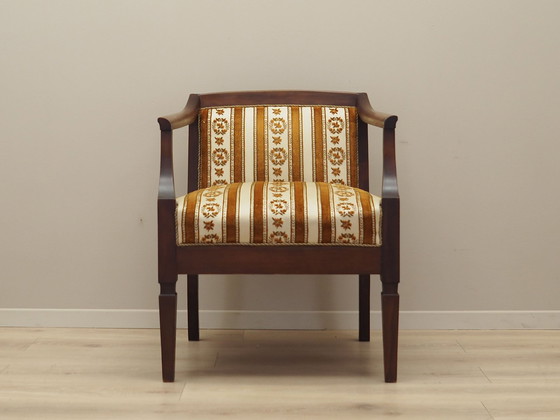 Image 1 of Mahoniehouten fauteuil, Deens ontwerp, 1970S, Productie: Denemarken