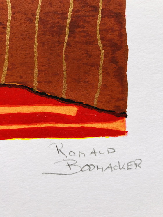 Image 1 of Ronald Boonacker -  Zeefdruk - Royal Palm