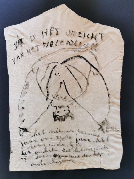 Anton Heyboer tekening – Schilderijen & Tekeningen, Paper, Hedendaags (photo 4 of 5)