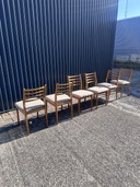 6x Vintage eetkamerstoel